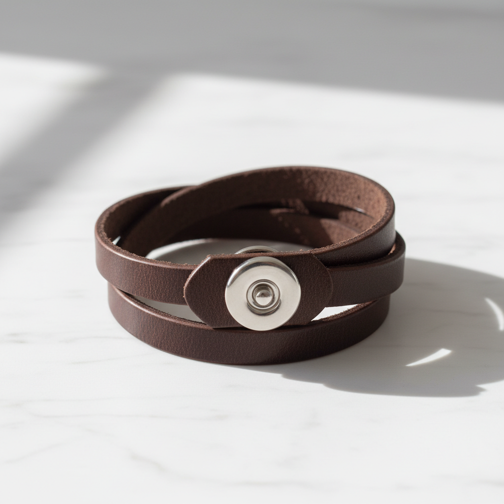 Leather Wrap Bracelet